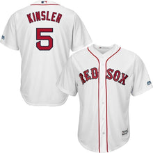 Load image into Gallery viewer, Ian Kinsler Boston Red Sox Majestic Home Official Cool Base Player Jersey - White