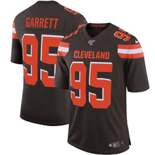 Load image into Gallery viewer, Myles Garrett Cleveland Browns Nike NFL 100 Vapor Limited Jersey - Brown