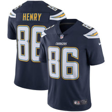 Load image into Gallery viewer, Hunter Henry Los Angeles Chargers Nike Vapor Untouchable Limited Jersey - Navy