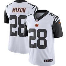 Load image into Gallery viewer, Joe Mixon Cincinnati Bengals Nike Color Rush Vapor Limited Jersey - White