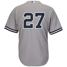 Load image into Gallery viewer, Giancarlo Stanton New York Yankees Majestic Cool Base Player Replica Jersey - Gray