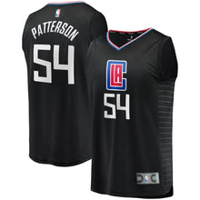 Load image into Gallery viewer, Patrick Patterson LA Clippers Fanatics Branded Fast Break Replica Player Jersey Black - Statement Edition