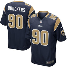 Load image into Gallery viewer, Michael Brockers Los Angeles Rams Nike Game Jersey - Navy