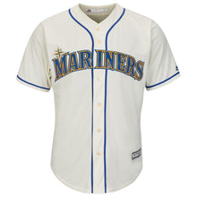 Load image into Gallery viewer, Edgar Martinez Seattle Mariners Majestic Alternate Official Cool Base Replica Player Jersey - Cream