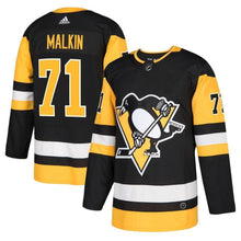 Load image into Gallery viewer, Evgeni Malkin Pittsburgh Penguins adidas Player Jersey - Black
