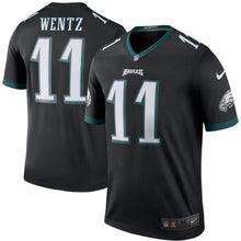 Load image into Gallery viewer, Carson Wentz Philadelphia Eagles Nike Color Rush Legend Jersey - Black