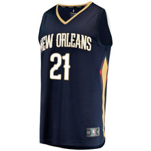 Load image into Gallery viewer, Darius Miller New Orleans Pelicans Fanatics Branded Fast Break Player Jersey - Icon Edition - Navy