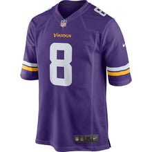 Load image into Gallery viewer, Sam Bradford Minnesota Vikings Nike Game Jersey - Purple