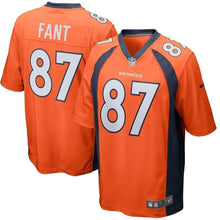 Load image into Gallery viewer, Noah Fant Denver Broncos Nike Game Jersey - Orange