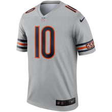 Load image into Gallery viewer, Mitchell Trubisky Chicago Bears Nike Inverted Legend Jersey - Silver