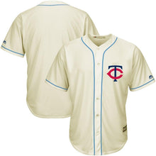Load image into Gallery viewer, Minnesota Twins Majestic Cool Base Ivory Fashion Team Jersey - Cream