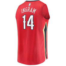 Load image into Gallery viewer, Brandon Ingram New Orleans Pelicans Fanatics Branded Fast Break Jersey Red - Statement Edition