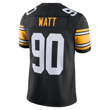 Load image into Gallery viewer, T.J. Watt Pittsburgh Steelers Nike Alternate Vapor Untouchable Limited Jersey - Black
