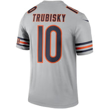 Load image into Gallery viewer, Mitchell Trubisky Chicago Bears Nike Inverted Legend Jersey - Silver