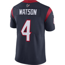 Load image into Gallery viewer, Deshaun Watson Houston Texans Nike NFL 100 Vapor Limited Jersey - Navy