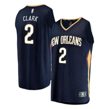 Load image into Gallery viewer, Ian Clark New Orleans Pelicans Fanatics Branded Fast Break Player Jersey - Icon Edition - Navy