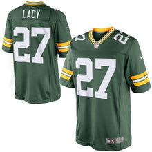 Load image into Gallery viewer, Eddie Lacy Green Bay Packers Nike Team Color Limited Jersey - Green