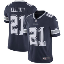 Load image into Gallery viewer, Ezekiel Elliott Dallas Cowboys Nike Vapor Untouchable Limited Player Jersey - Navy