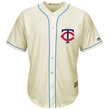 Load image into Gallery viewer, Minnesota Twins Majestic Cool Base Ivory Fashion Team Jersey - Cream