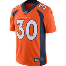 Load image into Gallery viewer, Phillip Lindsay Denver Broncos Nike NFL 100 Vapor Limited Jersey - Orange