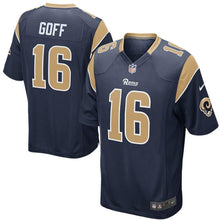 Load image into Gallery viewer, Jared Goff Los Angeles Rams Nike Game Jersey - Navy