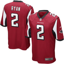 Load image into Gallery viewer, Matt Ryan Atlanta Falcons Nike Game Jersey - Red