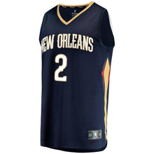 Load image into Gallery viewer, Ian Clark New Orleans Pelicans Fanatics Branded Fast Break Player Jersey - Icon Edition - Navy