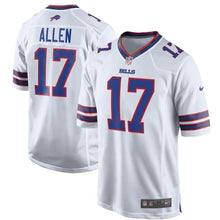 Load image into Gallery viewer, Josh Allen Buffalo Bills Nike Game Jersey - White