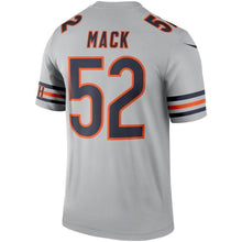 Load image into Gallery viewer, Khalil Mack Chicago Bears Nike Inverted Legend Jersey - Silver