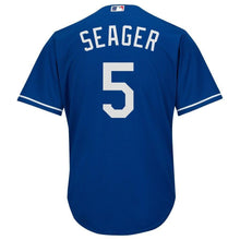 Load image into Gallery viewer, Corey Seager Los Angeles Dodgers Majestic Fashion Official Cool Base Player Jersey - Royal