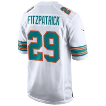 Load image into Gallery viewer, Minkah Fitzpatrick Miami Dolphins Nike Throwback Game Jersey - White