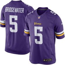 Load image into Gallery viewer, Teddy Bridgewater Minnesota Vikings Nike Limited Jersey - Purple