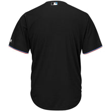 Load image into Gallery viewer, Miami Marlins Majestic  Alternate Cool Base Team Jersey - Black