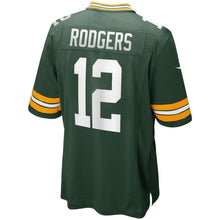 Load image into Gallery viewer, Aaron Rodgers Green Bay Packers Nike Game Jersey - Green