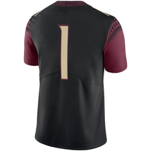 Load image into Gallery viewer, Florida State Seminoles Nike Team Game Football Jersey - Black