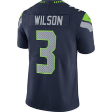Load image into Gallery viewer, Russell Wilson Seattle Seahawks Nike  Vapor Limited Jersey - College Navy