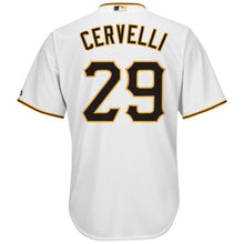 Load image into Gallery viewer, Pittsburgh Pirates Francisco Cervelli Majestic Jersey - Black/White