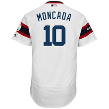 Load image into Gallery viewer, Yoan Moncada Chicago White Sox Majestic Alternate Collection Flex Base Player Jersey – White