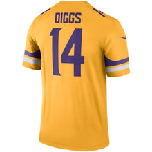 Load image into Gallery viewer, Stefon Diggs Minnesota Vikings Nike Inverted Legend Jersey - Gold