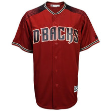 Load image into Gallery viewer, Ketel Marte Arizona Diamondbacks Majestic Alternate Official Cool Base Player Jersey - Red/Black