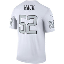Load image into Gallery viewer, Khalil Mack Oakland Raiders Nike Color Rush Legend Jersey - White