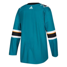 Load image into Gallery viewer, San Jose Sharks adidas Home Blank Jersey - Teal