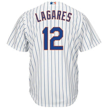 Load image into Gallery viewer, Juan Lagares New York Mets Majestic Official Cool Base Player Jersey - White