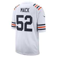 Load image into Gallery viewer, Khalil Mack Chicago Bears Nike 2019 Alternate Classic Game Jersey - White