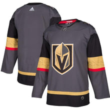Load image into Gallery viewer, Vegas Golden Knights adidas Home Blank Jersey - Gray