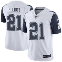 Load image into Gallery viewer, Ezekiel Elliott Dallas Cowboys Nike Vapor Untouchable Color Rush Limited Player Jersey - White