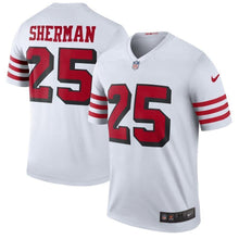 Load image into Gallery viewer, Richard Sherman San Francisco 49ers Nike Color Rush Legend Player Jersey - White