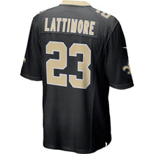Load image into Gallery viewer, Marshon Lattimore New Orleans Saints Nike Game Jersey - Black