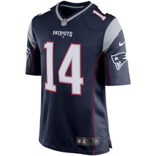 Load image into Gallery viewer, Steve Grogan New England Patriots Nike Retired Player Game Jersey - Navy Blue
