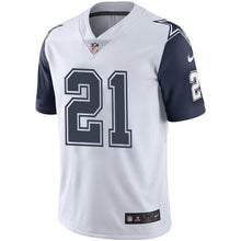 Load image into Gallery viewer, Ezekiel Elliott Dallas Cowboys Nike Vapor Untouchable Color Rush Limited Player Jersey - White